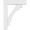 Ekena Millwork Standard Merced Architectural Grade PVC Bracket with Block Ends, 3"W x 20"D x 26"H BKTP03X20X26MRC05 - alternate 2